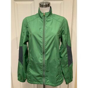 Alo Green Full Zip Lightweight Windbreaker Jacket, Size L